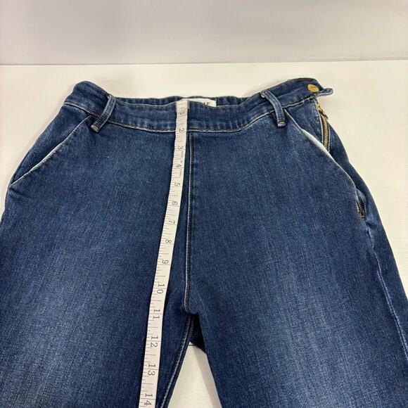Frame Denim Dark Blue Flare Jeans Size 29 PP0820 - Picture 9 of 10